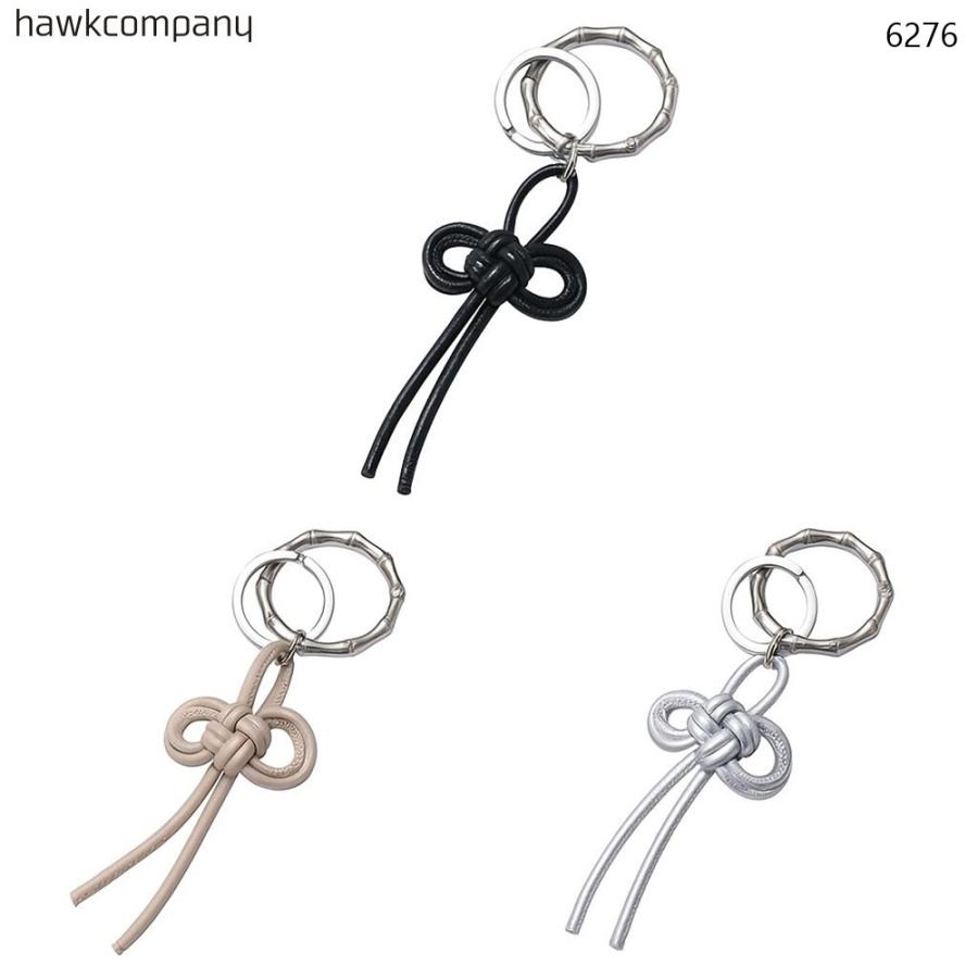 Hawk Company（ホークカンパニー） キーリング キーホルダー 二重叶