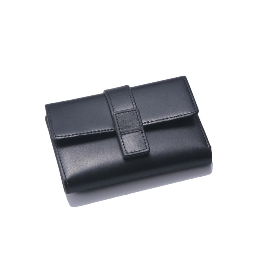 Hawk Company ホークカンパニー 三つ折り財布 イタリアンレザー 本革 牛革 日本製 メンズ レディース コンパクト ミドルウォレット 7256 | Hawk Company | 01