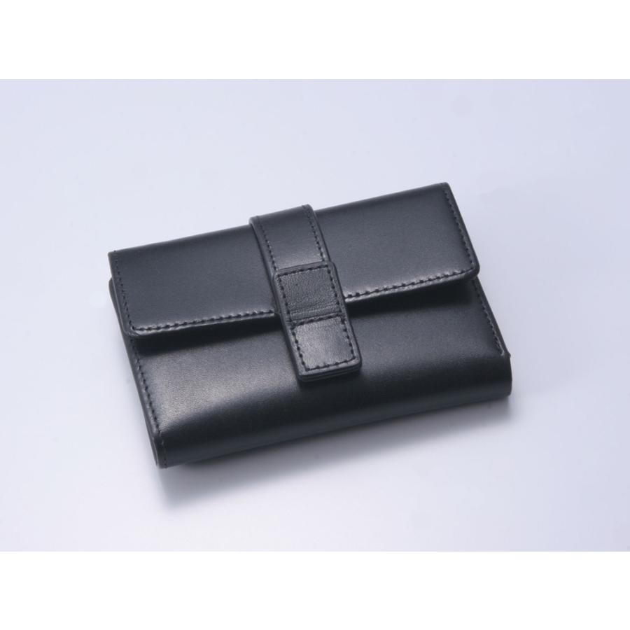 Hawk Company ホークカンパニー 三つ折り財布 イタリアンレザー 本革 牛革 日本製 メンズ レディース コンパクト ミドルウォレット 7256 | Hawk Company | 05