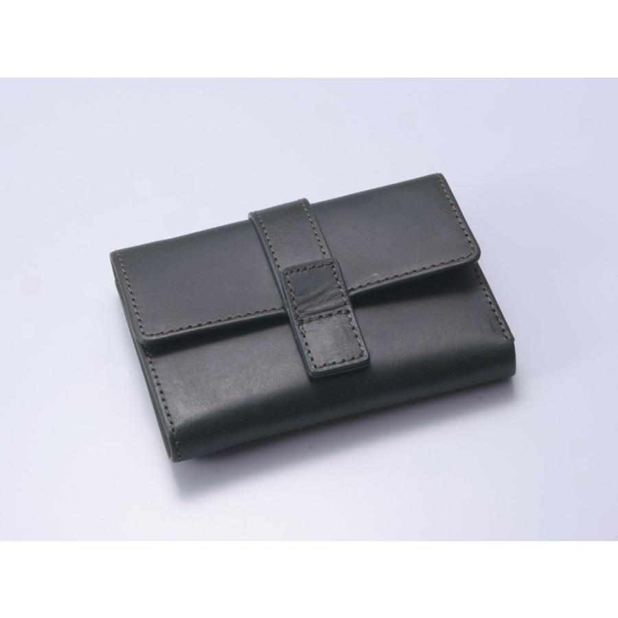 Hawk Company ホークカンパニー 三つ折り財布 イタリアンレザー 本革 牛革 日本製 メンズ レディース コンパクト ミドルウォレット 7256 | Hawk Company | 07