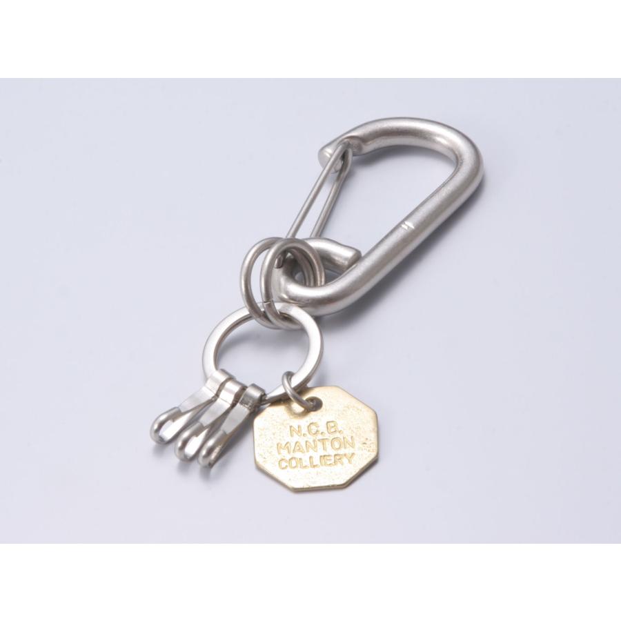 Hawk Company（ホークカンパニー） 爆買 真鍮 カラビナ型 キーホルダー