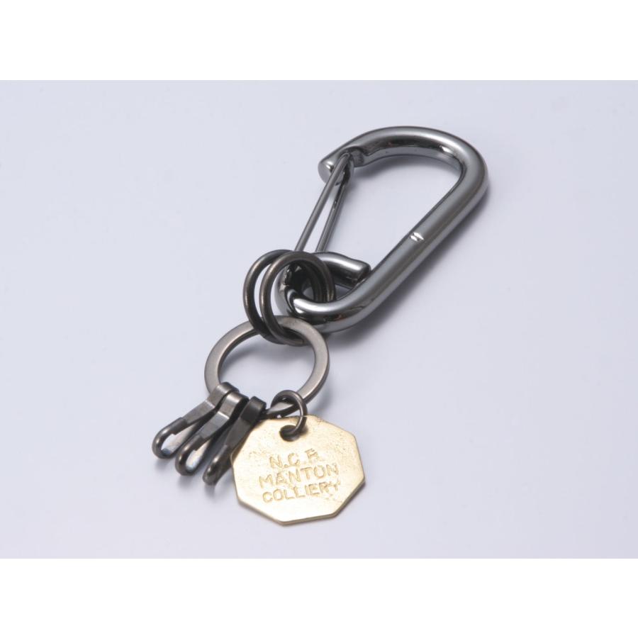 Hawk Company（ホークカンパニー） 爆買 真鍮 カラビナ型 キーホルダー