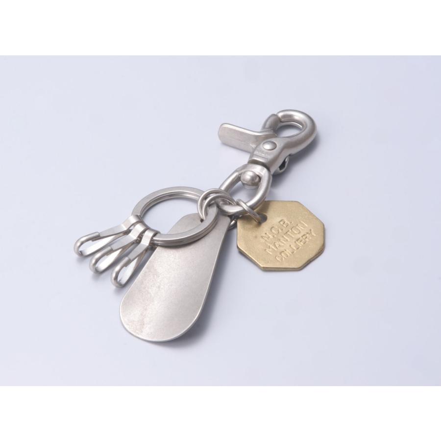 爆買Hawk Company ホークカンパニー 靴ベラ シューホーン型 キーホルダー アンティーク加工 真鍮  3連キーフック 日本製 カジュアル メンズ レディース 7552 | Hawk Company | 07