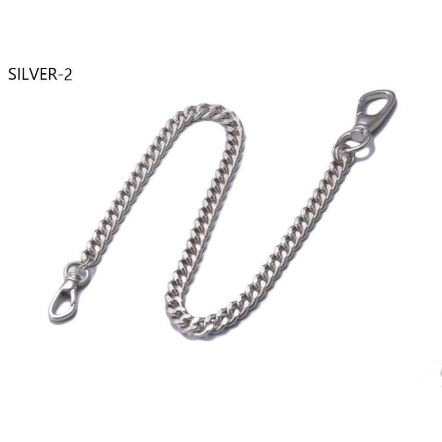 Hawk Company（ホークカンパニー） ウォレットチェーン シルバー 全長