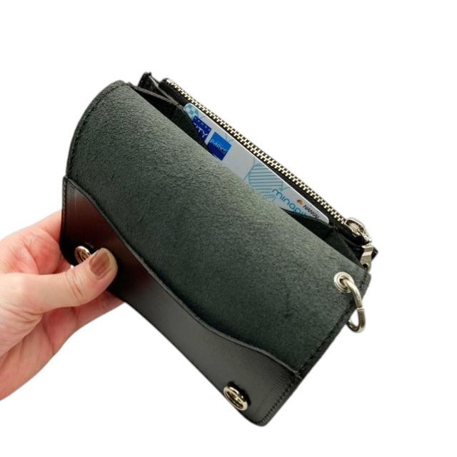 栃木レザー トラッカーウォレット ミドル 中財布 日本製 本革 牛革