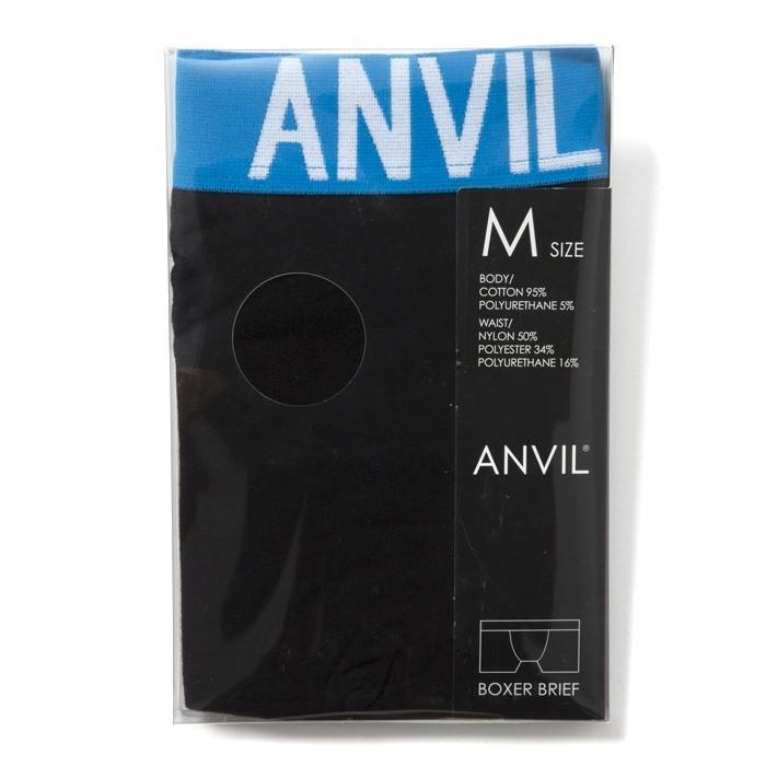 ANVIL アンヴィル 40mm Belt Knit Boxer Brief メンズ ボクサーパンツ 無地 前閉じ フィット ウエストロゴ 下着 アンビル ANV531｜select-en｜19