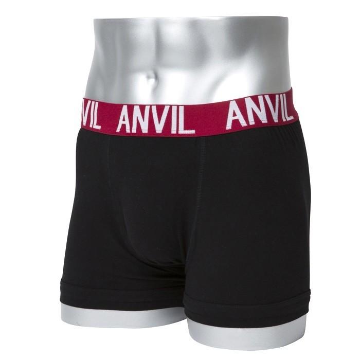 ANVIL アンヴィル 40mm Belt Knit Boxer Brief メンズ ボクサーパンツ 無地 前閉じ フィット ウエストロゴ 下着 アンビル ANV531｜select-en｜04