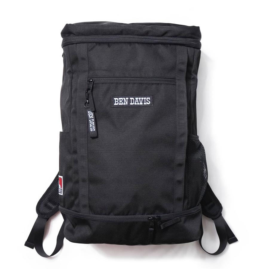 BEN DAVIS（ベンデイビス） リュック 大容量 黒 撥水加工 レディース