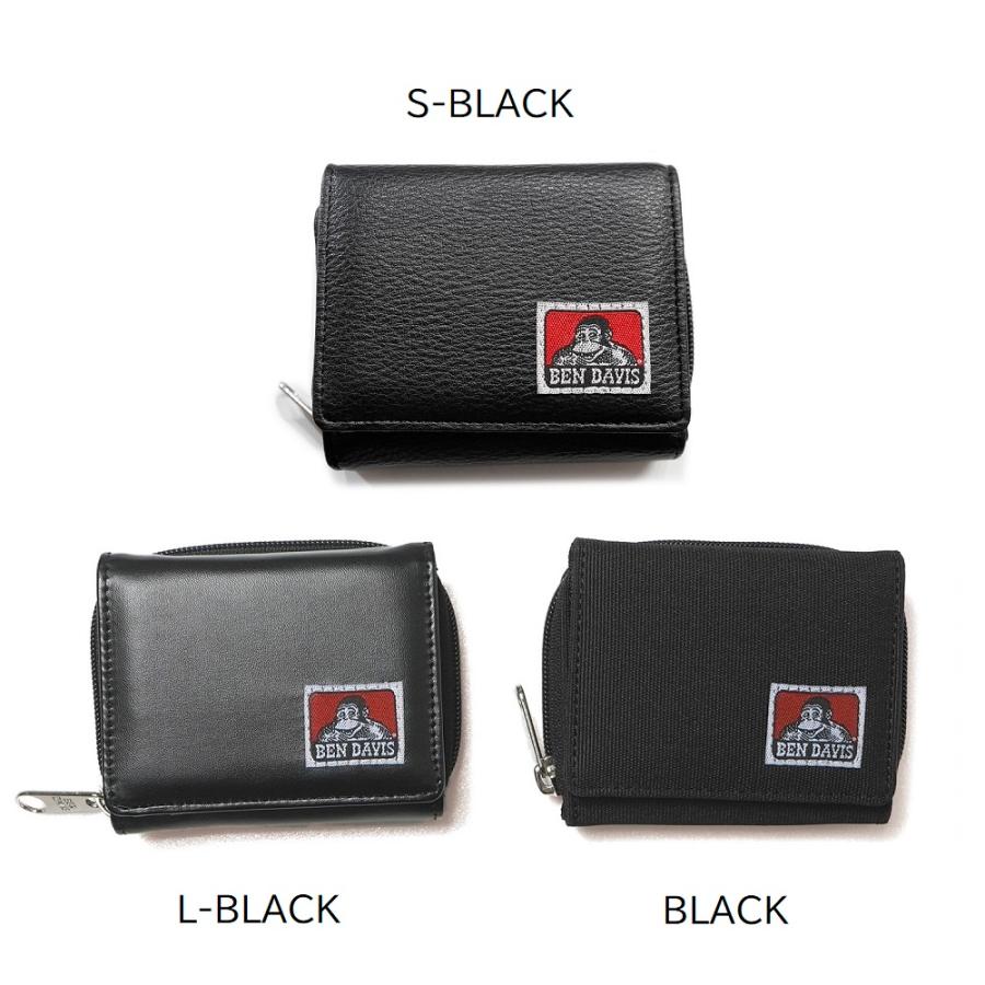BEN DAVIS（ベンデイビス） 三つ折り財布 レディース メンズ 小さめ