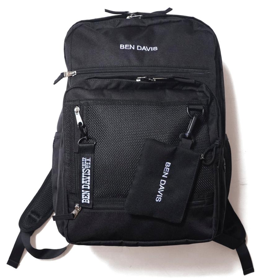 BEN DAVIS（ベンデイビス） リュック 大容量 30L 黒 撥水加工 