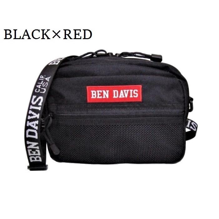 BEN DAVIS ベンデイビス ショルダーバッグ 横型 ボックスロゴ ポーチ カジュアル メンズ レディース 斜め掛けバッグ 『小さめサイズ』 BDW-9268 | BEN DAVIS | 04