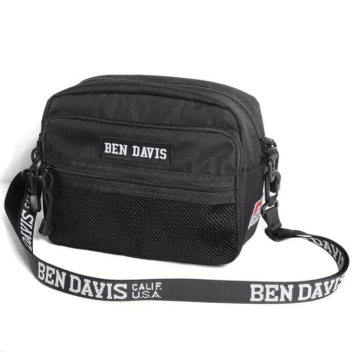 BEN DAVIS ベンデイビス ショルダーバッグ 横型 ボックスロゴ ポーチ カジュアル メンズ レディース 斜め掛けバッグ 『小さめサイズ』 BDW-9268 | BEN DAVIS | 02