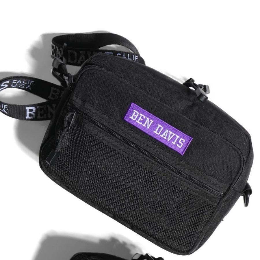 BEN DAVIS ベンデイビス ショルダーバッグ 横型 ボックスロゴ ポーチ カジュアル メンズ レディース 斜め掛けバッグ 『小さめサイズ』 BDW-9268 | BEN DAVIS | 11