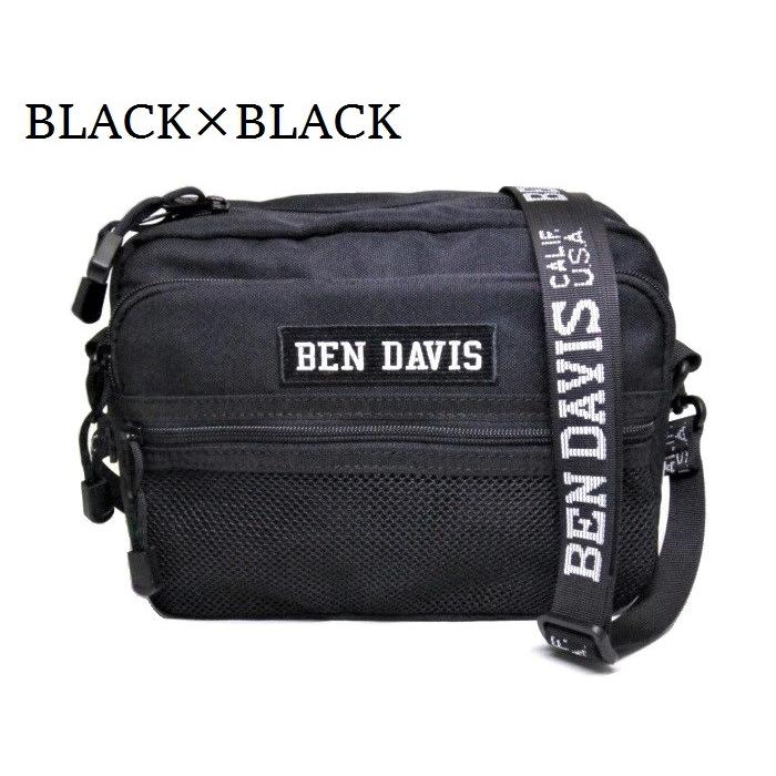BEN DAVIS ベンデイビス ショルダーバッグ 横型 ボックスロゴ ポーチ カジュアル メンズ レディース 斜め掛けバッグ 『小さめサイズ』 BDW-9268 | BEN DAVIS | 05