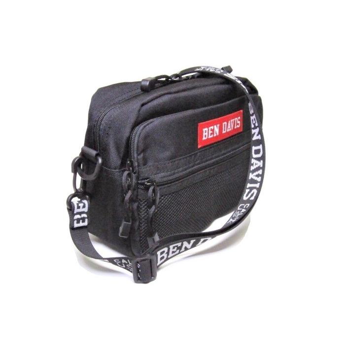 BEN DAVIS ベンデイビス ショルダーバッグ 横型 ボックスロゴ ポーチ カジュアル メンズ レディース 斜め掛けバッグ 『小さめサイズ』 BDW-9268 | BEN DAVIS | 08