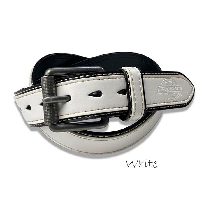 Dickies（ディッキーズ） 40mm幅 PUレザーベルト 合成皮革 合皮 2枚革