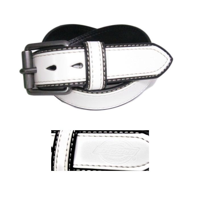 Dickies（ディッキーズ） 40mm幅 PUレザーベルト 合成皮革 合皮 2枚革