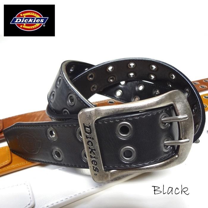 Dickies ディッキーズ 40mm ダブルピンベルト PUレザーベルト 合 Dickies ディッキーズ 40mm ダブルピンベルト PUレザーベルト 合