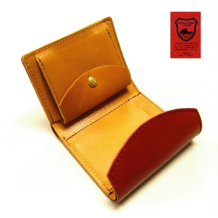 tachiya タチヤ 栃木レザー 二つ折り ウォレット 財布 本革 メンズ