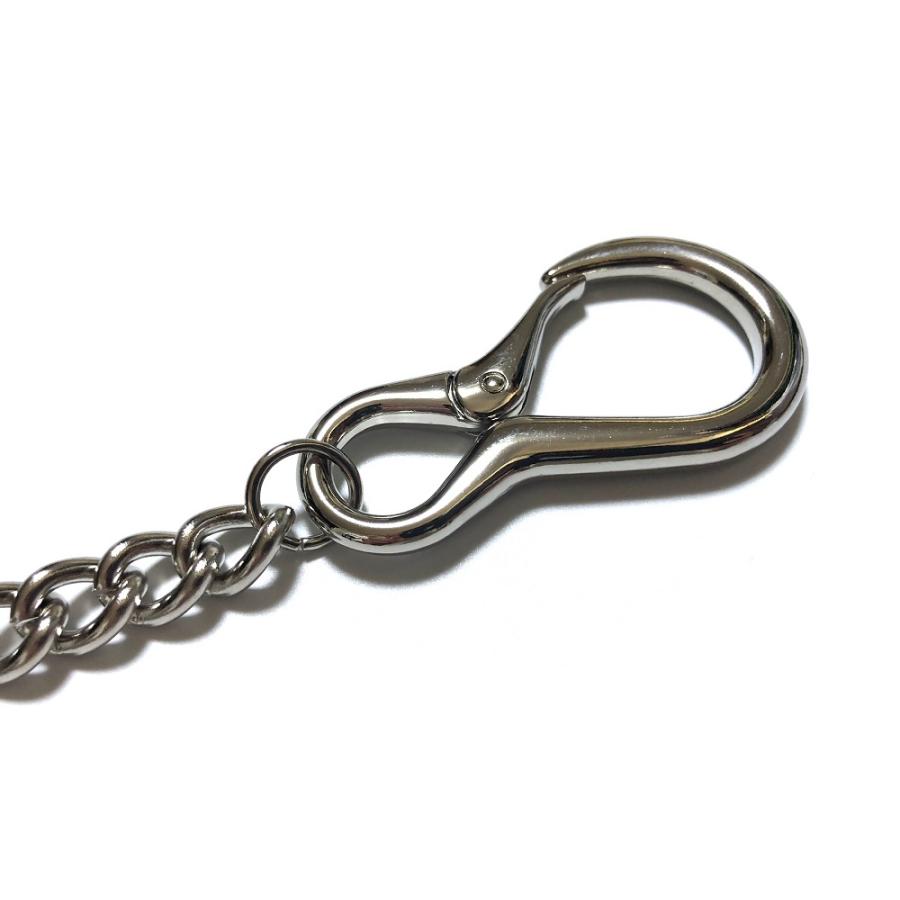 TE@M チェーンキーホルダー カラビナ バイク 車 亜鉛合金 鉄 日本製