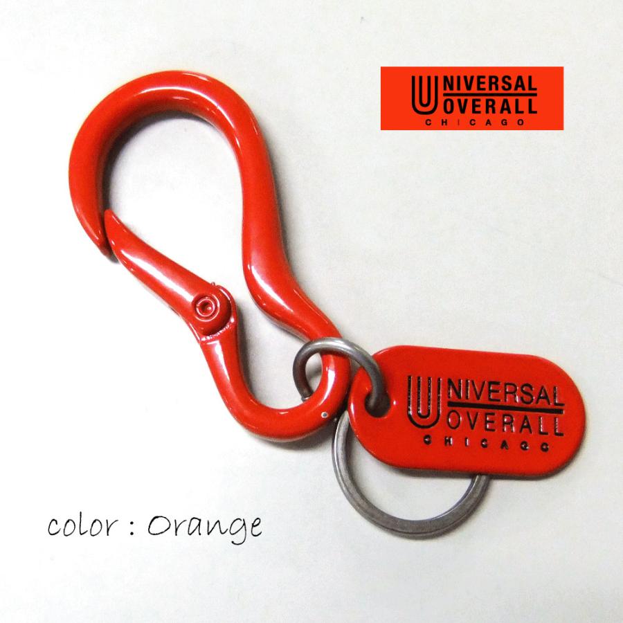 UNIVERSAL OVERALL ユニバーサルオーバーオール カラビナキーホルダー バイク 車 亜鉛合金 メンズ レディース UV188MP｜select-en｜02