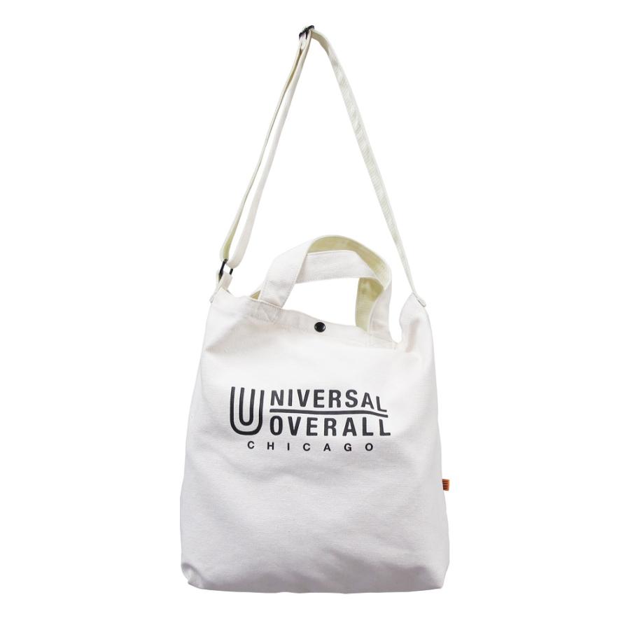 RUSSELUNO 2WAYトートバッグ（白）　新品 UNIVERSAL OVERALL（ユニバーサルオーバーオール） 2WAY トートバッグ