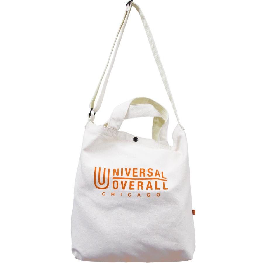 UNIVERSAL OVERALL ユニバーサルオーバーオール 2WAY トートバッグ ショルダーバッグ キャンバス レディース メンズ 肩掛け 斜めがけ 帆布 UVO-082｜select-en｜04