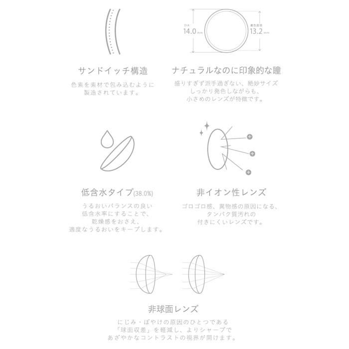 ミッシュブルーミンマンスリー/1ヵ月交換(度あり・度なし1箱1枚入り）洗練された透明感のある瞳へ…｜select-eyes｜08