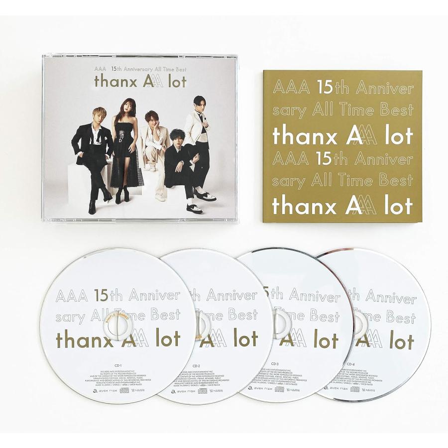 AAA 15th Anniversary All Time Best -thanx AAA lot-(AL4枚組) | エイベックス | 02