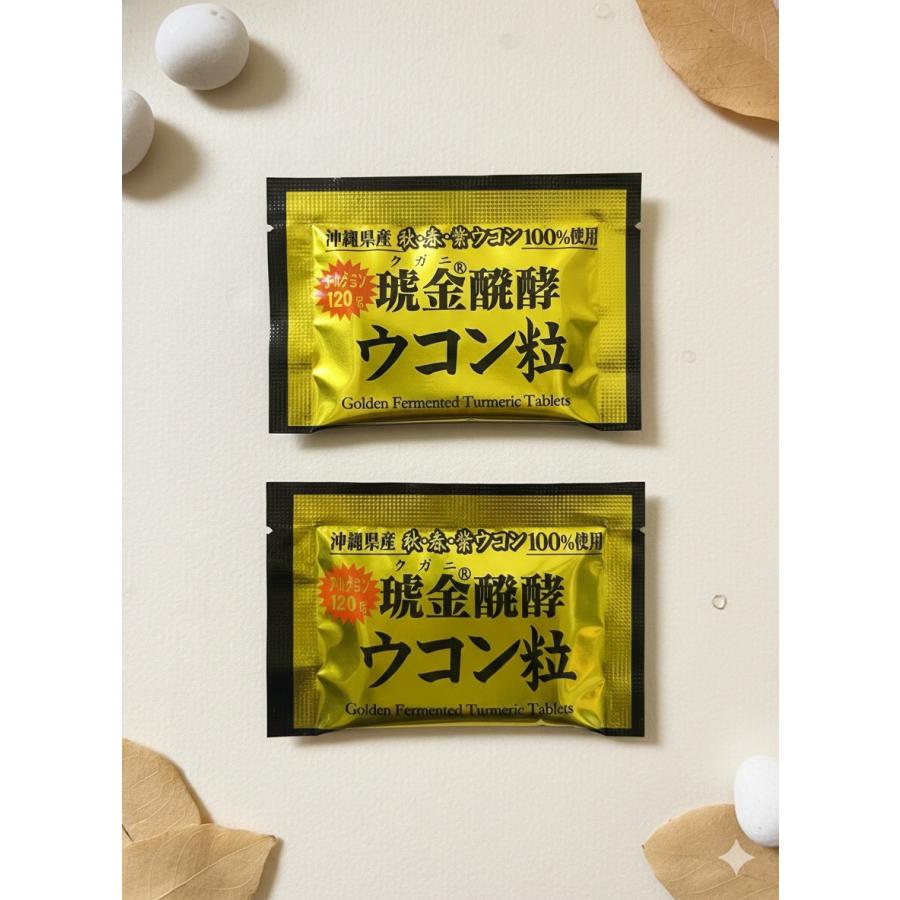 5袋　沖縄ウコン堂　クガニ醗酵ウコン粒　５００粒 select-h_kugani15
