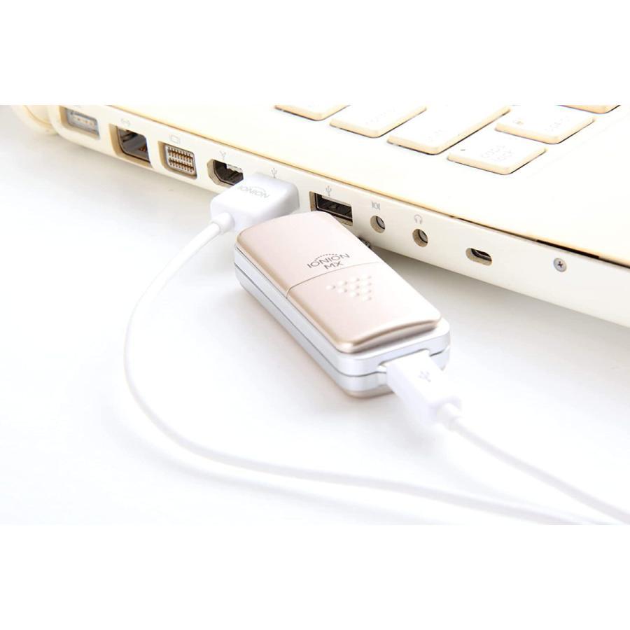 TRUSTLEX IONION イオニオンMX 携帯型 マイナスイオン発生器 シャンパンゴールド | トラストレックス | 03