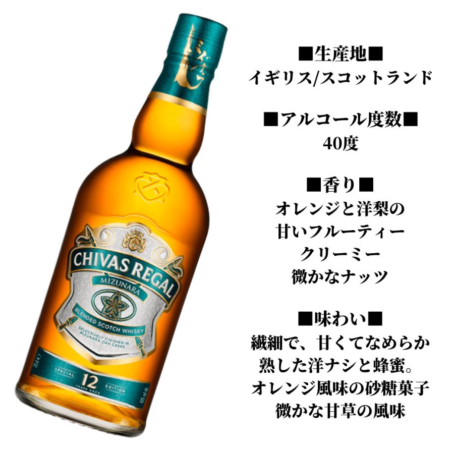 シーバスリーガル ミズナラ 12年 40度 700ml 正規 箱付き スコッチ 