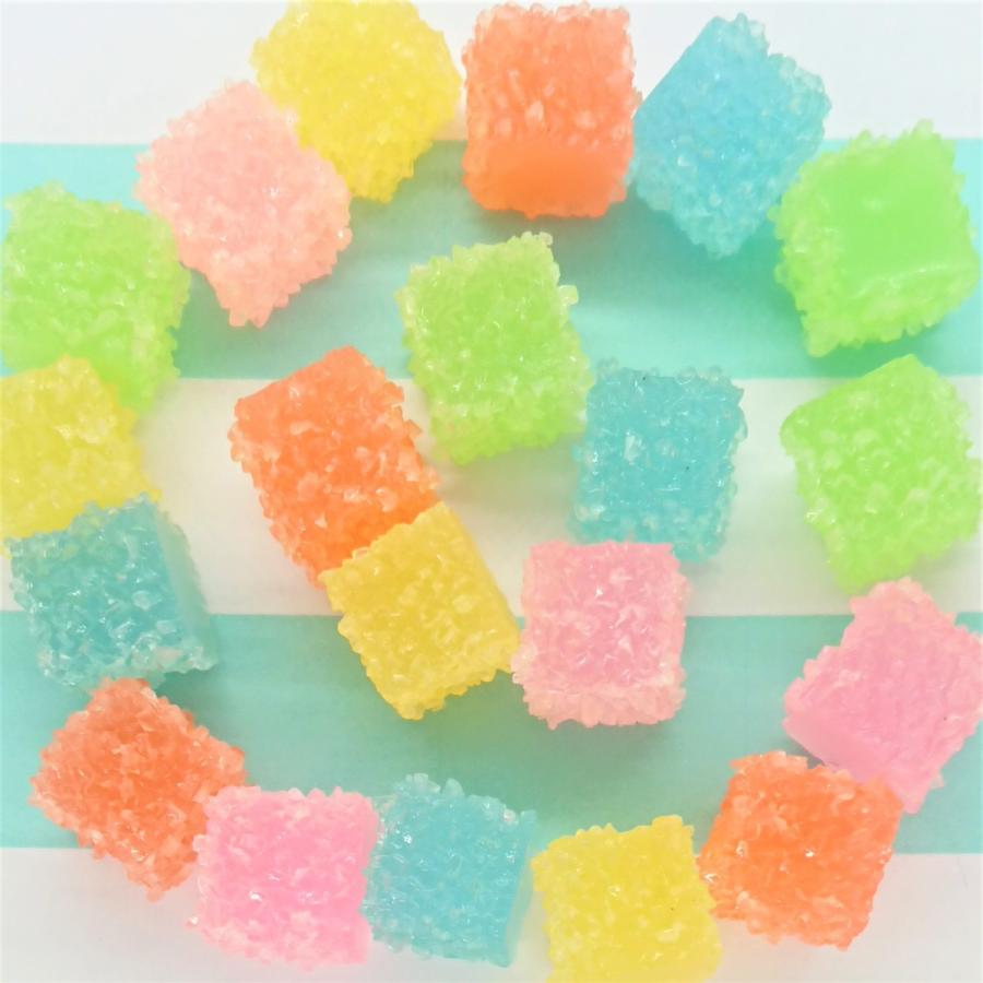 デコパーツ グミ 四角 お菓子 カラフル ざらめ付き 5個set デコ デコパ デコレーション パーツ 素材 ハンドメイド アクセサリー Deco10 Incense 通販 Yahoo ショッピング