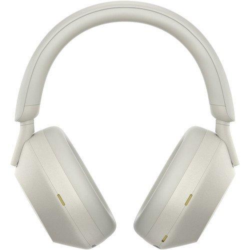 シルバー ワイヤレスヘッドフォン 本体