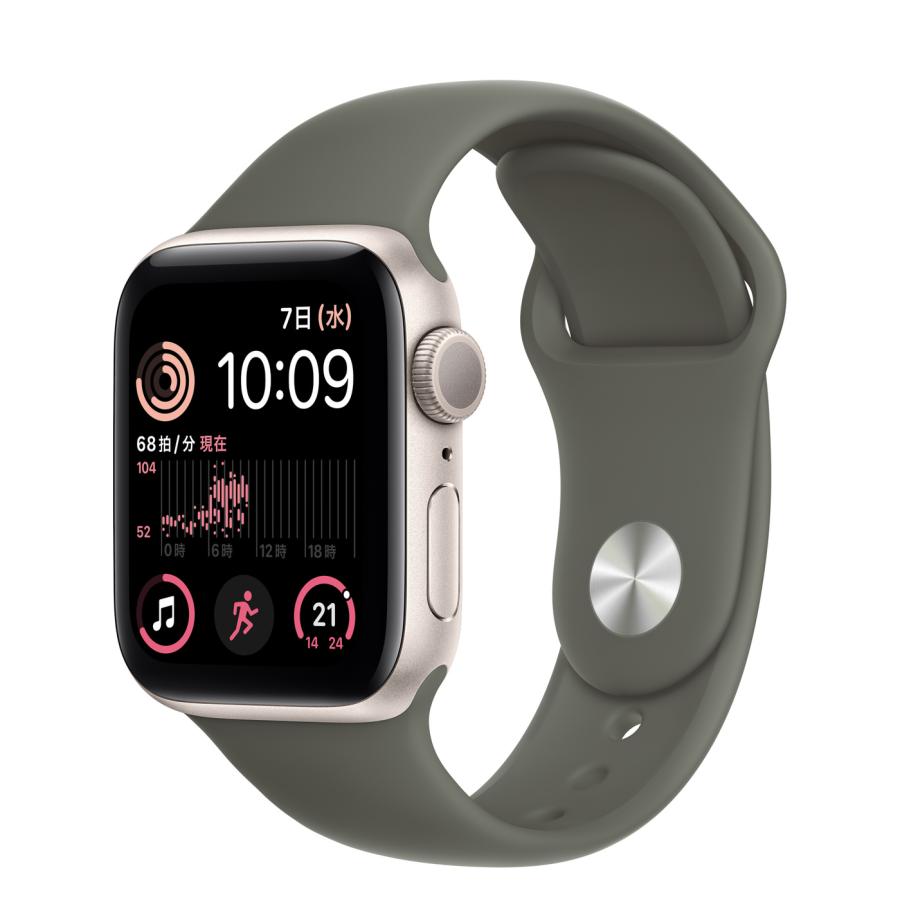 Apple Watch Series 8 (GPSモデル) - 41mmスターライトアルミニウムケースとオリーブスポーツバンド/MR2P3FE/A :  4549995337662 : セレクト家電ストア - 通販 - Yahoo!ショッピング
