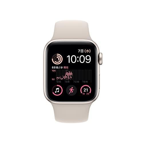 新品 アップル Apple Watch SE 第2世代 GPSモデル 40mm MNJP3J/A