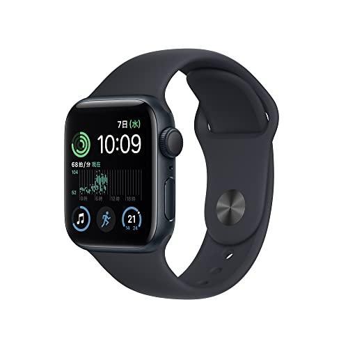 Apple Watch SE(第2世代) GPSモデル(2022) 40mm ミッドナイト 
