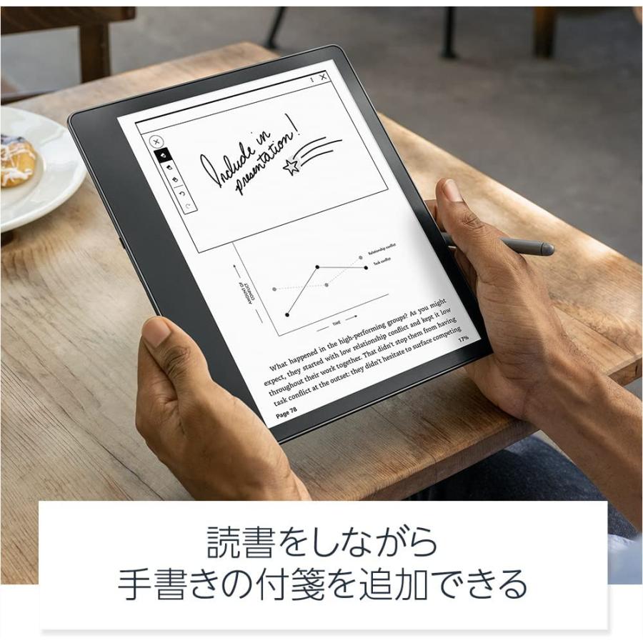 Kindle Scribe キンドル スクライブ (32GB) 10.2インチディスプレイ Kindle史上初の手書き入力機能搭載 プレミアムペン付き