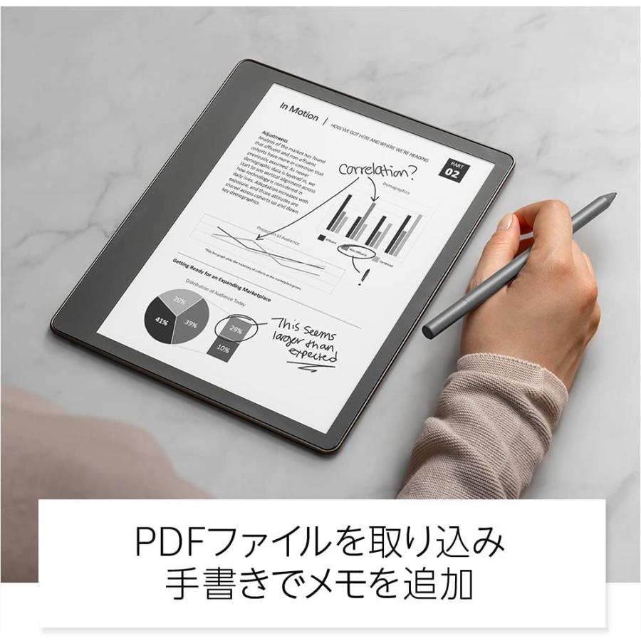 Kindle Scribe キンドル スクライブ (64GB) 10.2インチディスプレイ プレミアムペン付き