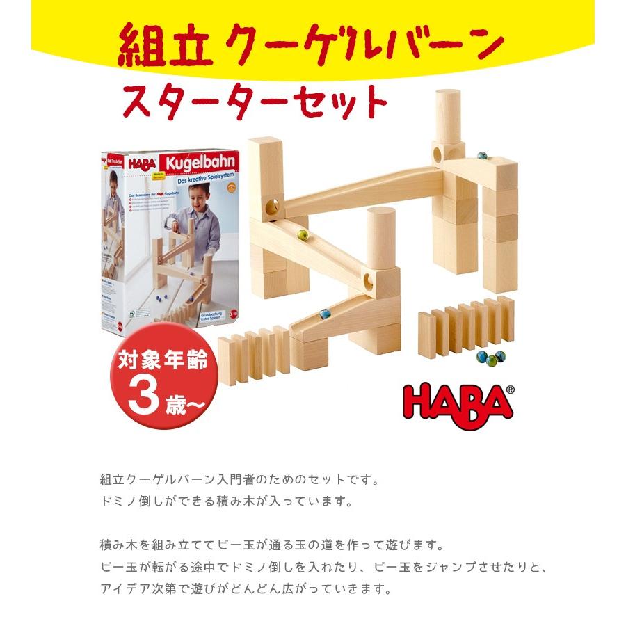 HABA ハバ社 組立クーゲルバーン・スターターセット HA1128 知育
