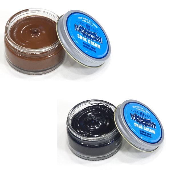M.MOWBRAY M.モゥブレィ シュークリームジャー 50ml 全8色 皮革 靴磨き