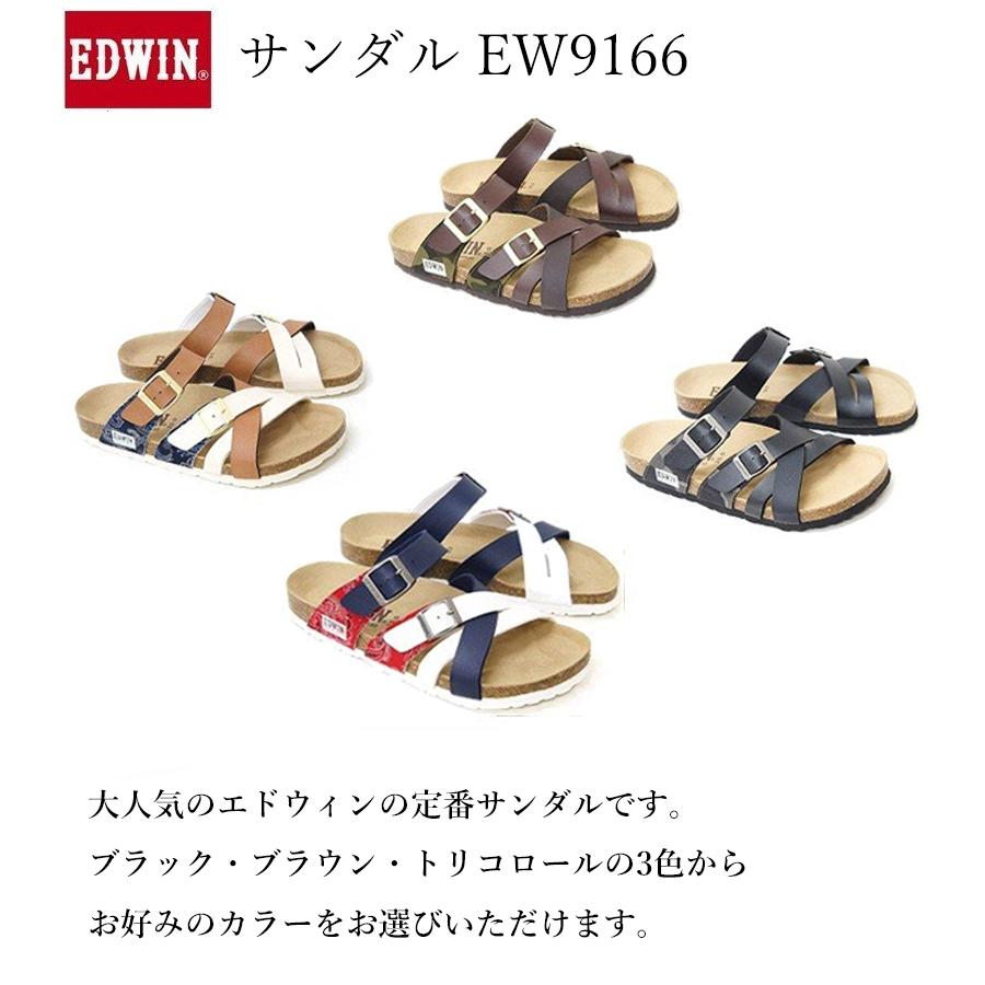 Edwin エドウィン サンダル メンズ 25ー28cm 全3色 クロスバンド フットベットサンダル Ew9166 おしゃれ ライフスタイル 生活雑貨のmofu 通販 Paypayモール