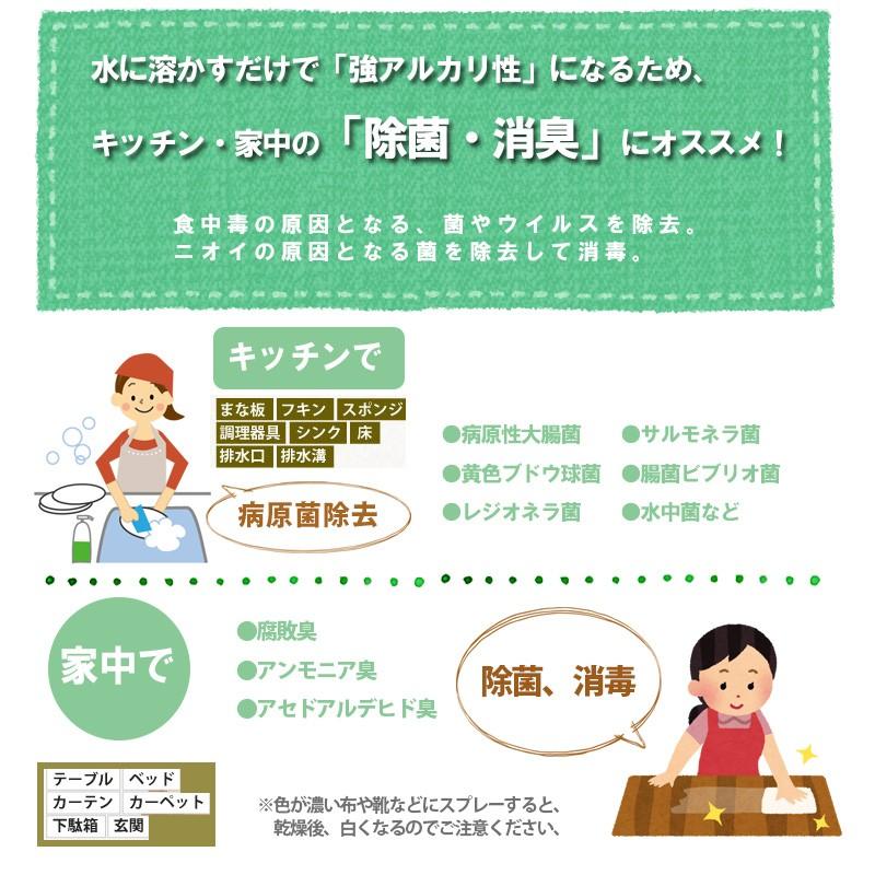 ほたて貝殻焼成パウダー 1kg 詰め替え用 無添加 果物・野菜洗い 消臭剤 残留農薬除去｜select-mofu-y｜03