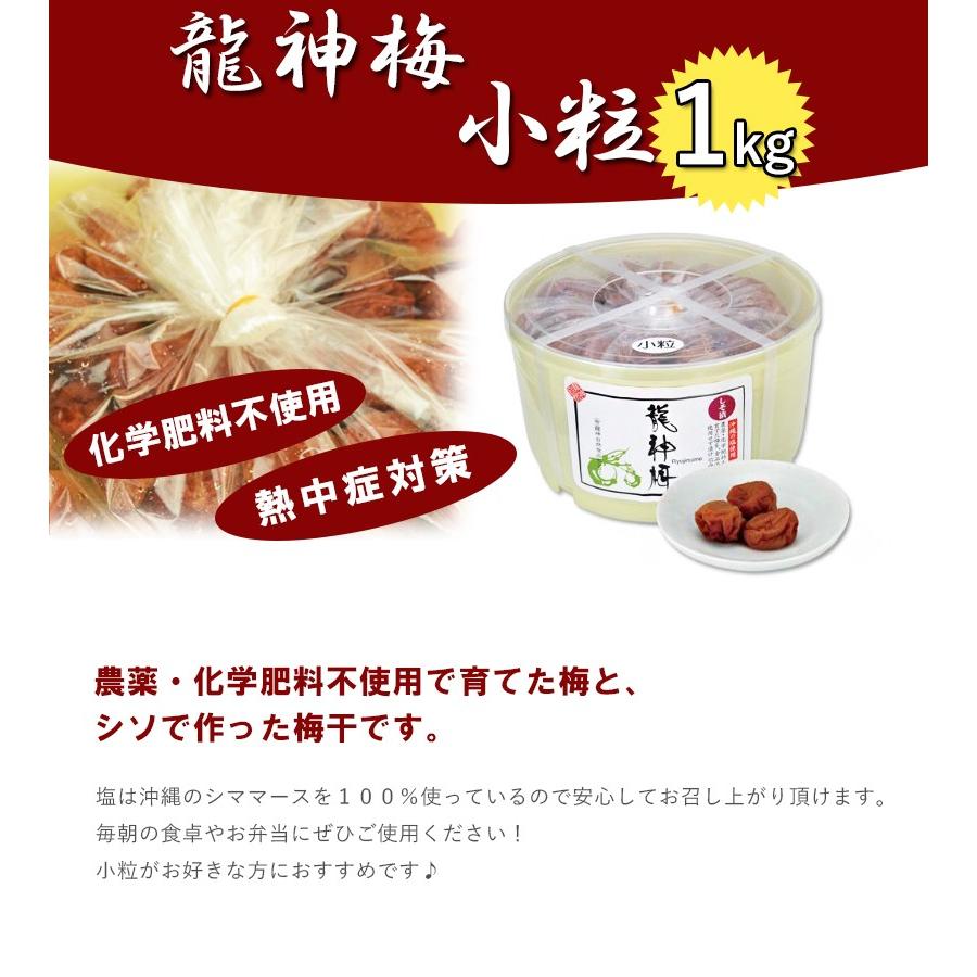 梅干し しそ漬け 龍神梅 小粒梅干丸樽 1kg 紀州 和歌山県産 無添加 国産 大容量 うめぼし 昔ながら ライフスタイル 生活雑貨のmofu 通販 Paypayモール