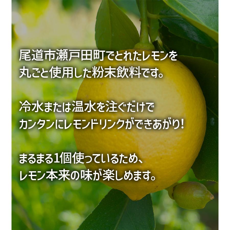 ふるさとレモン 広島瀬戸田 12g×6袋 10個セット 三原農業協同