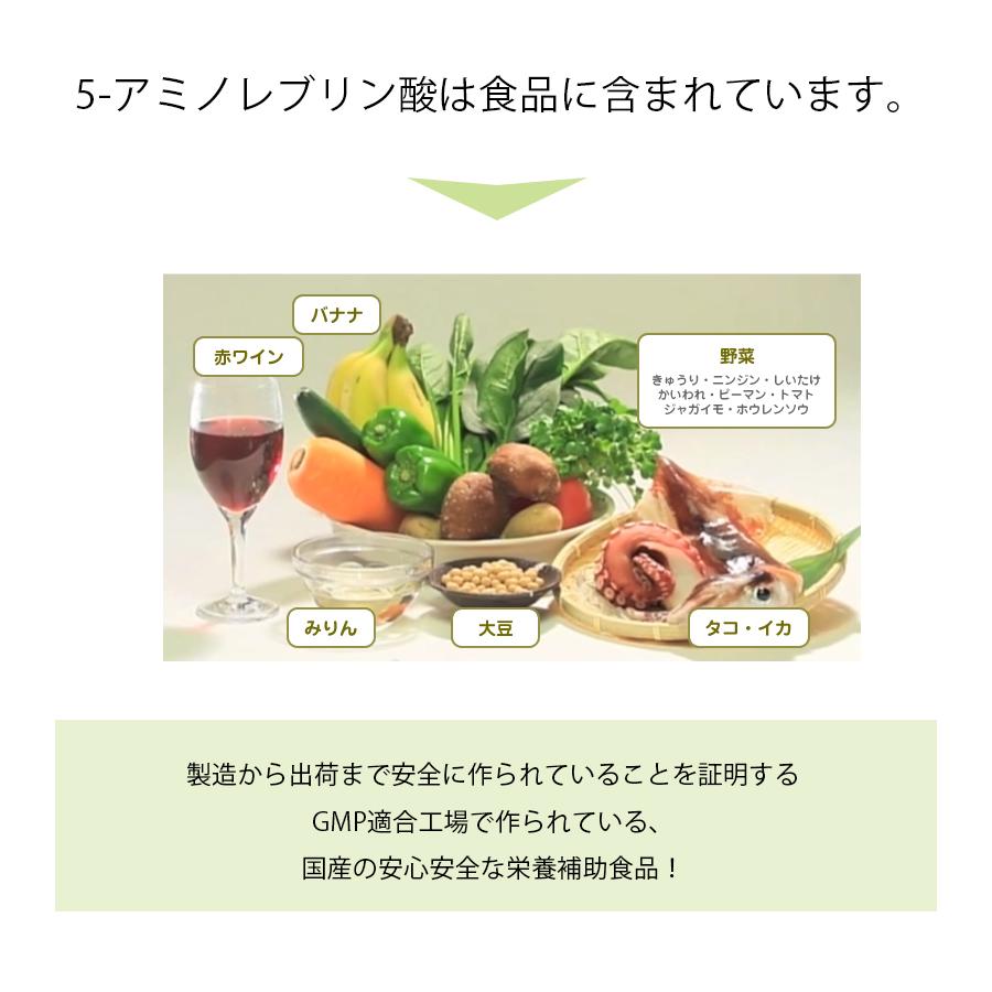 アミノ酸サプリメント アミノ5レブリン ALA 90粒×3個セット 5 