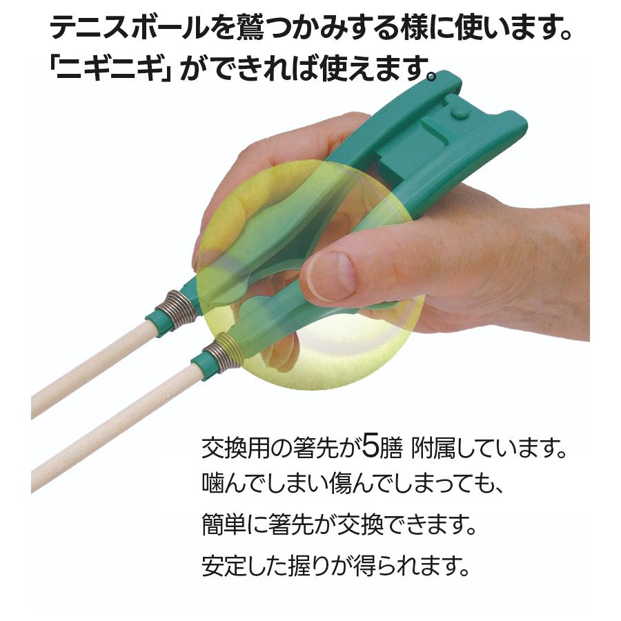 介護用品 食器 箸ぞうくん ナチュラル N-1 NC-1 左右兼用 交換用