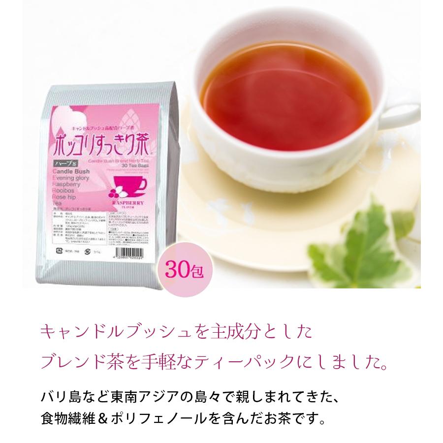 源齋 ポッコリすっきり茶 30包×3個セット ティーパック ハーブティー キャンドルブッシュ配合 健康茶 |  | 01