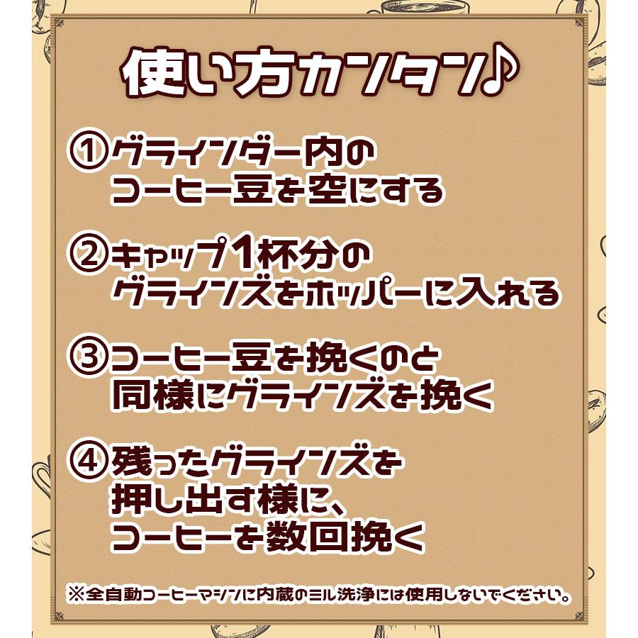 コーヒーグラインダー用洗浄剤 URNEX グラインズ 430g コーヒーマシン