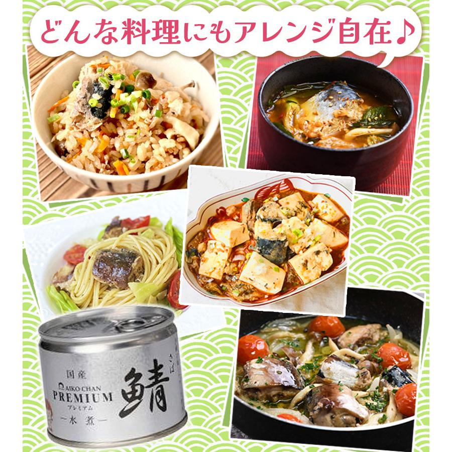 サバ缶 伊藤食品 美味しい鯖 水煮 190g×24缶 国産 さば缶詰 みず